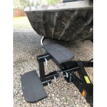 Versa-Step Double Trailer Step Kit NOW WITH HAND POLE